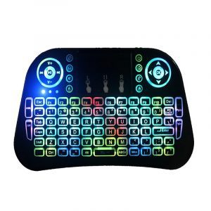Mini bežična tastatura sa RGB LED svjetlom