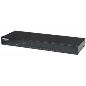 16-PORT RACKMOUNT KVM SWITCH, COMBO USB + PS/2, ON-SCREEN DISPLAY, CABLES INCLUDED