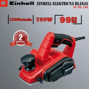 Einhell električna blanja TC-PL 750