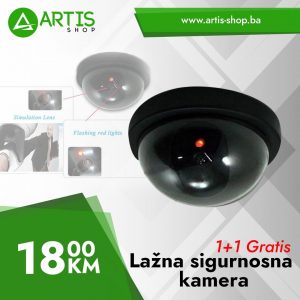 Lažna sigurnosna kamera 1+1 GRATIS
