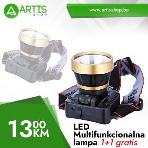 LED multifunkcionalna lampa 1 PLUS 1