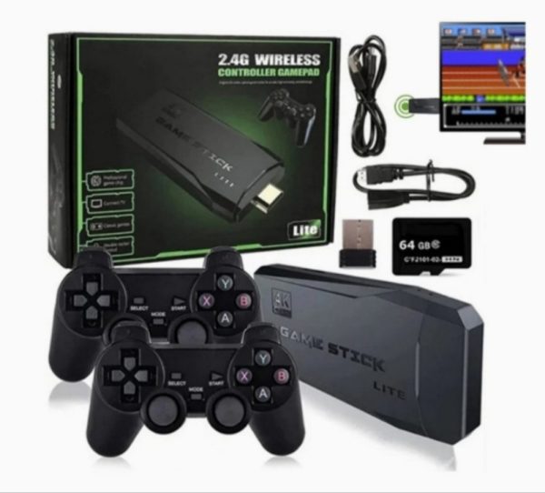 "Retro Game Stick Konzola 64GB – Preko 10.000 Retro Igra za TV" - Image 2