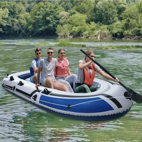 Čamac za 4 osobe DELUX + gratis pumpa i vesla – Idealan za avanture! - Image 7